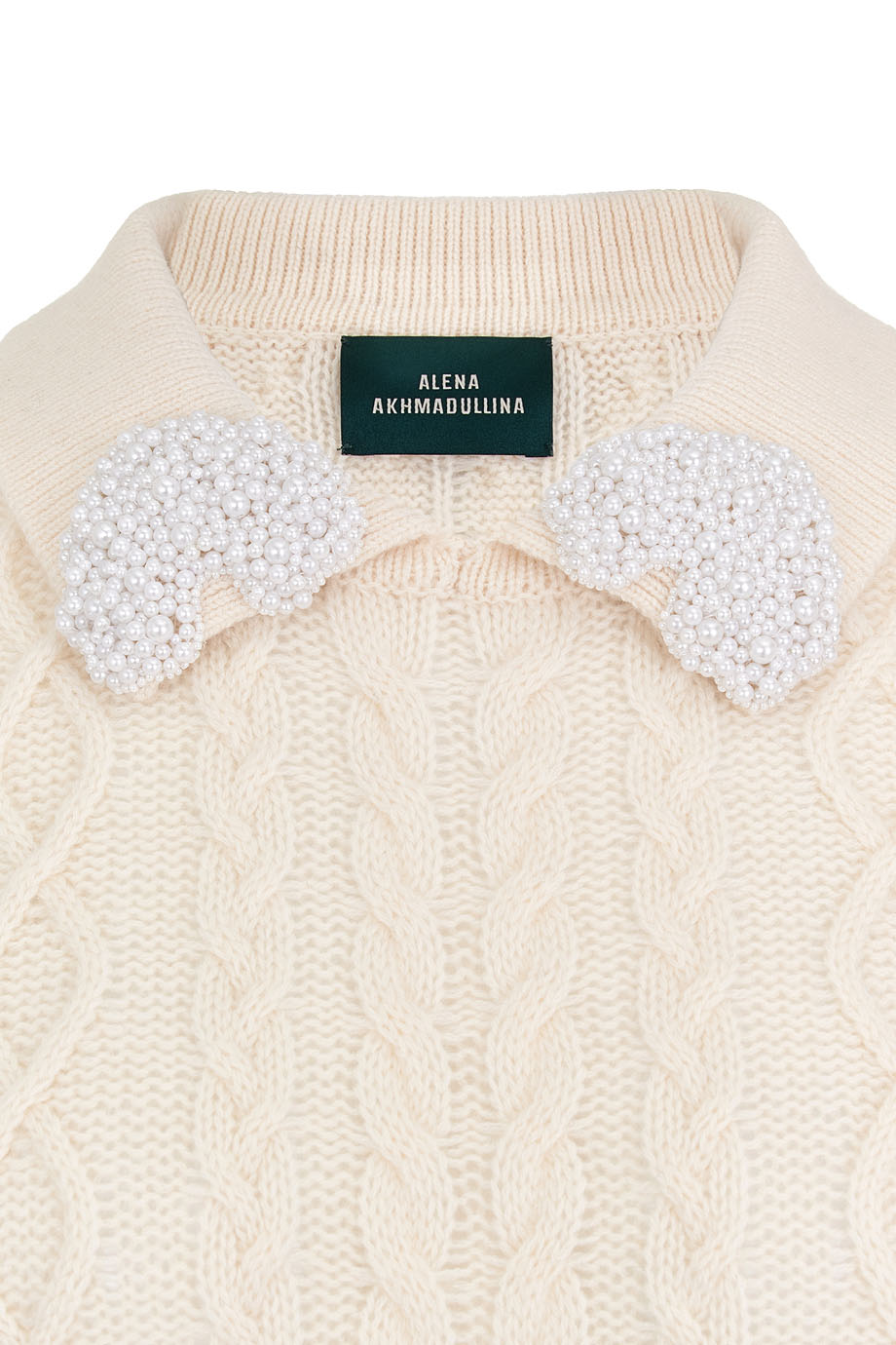 Джемпер с воротником