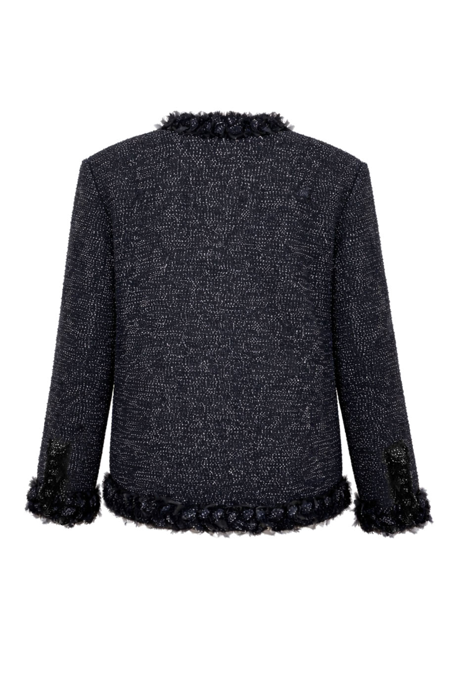 Жакет прямого свободного силуэта