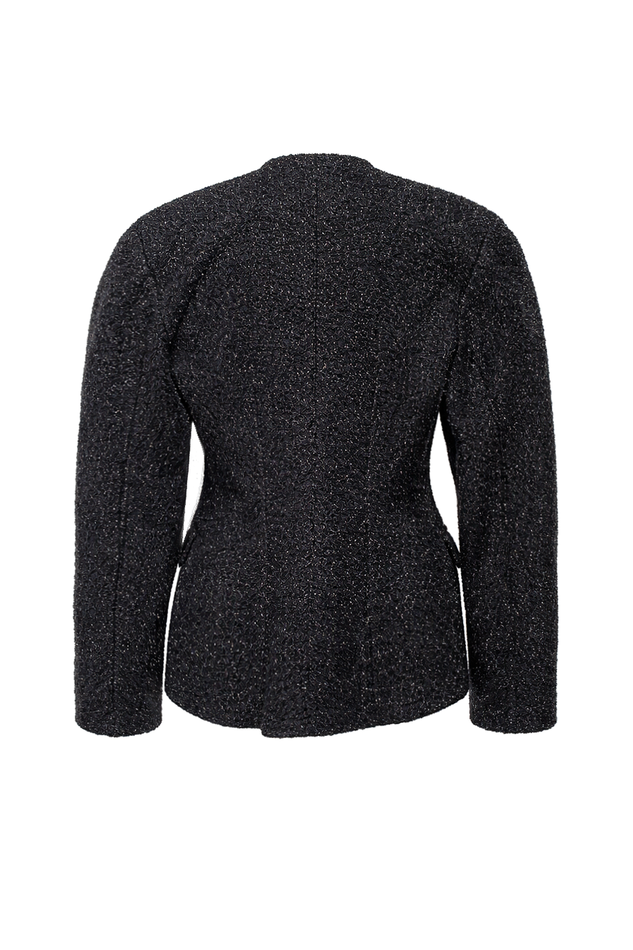 Однобортный жакет полуприлегающего силуэта