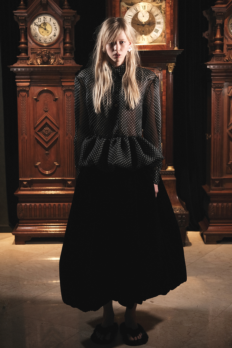 Юбка-баллон на поясе