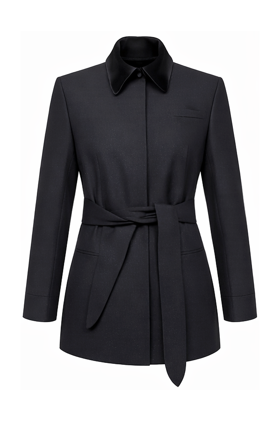 Жакет приталенного силуэта