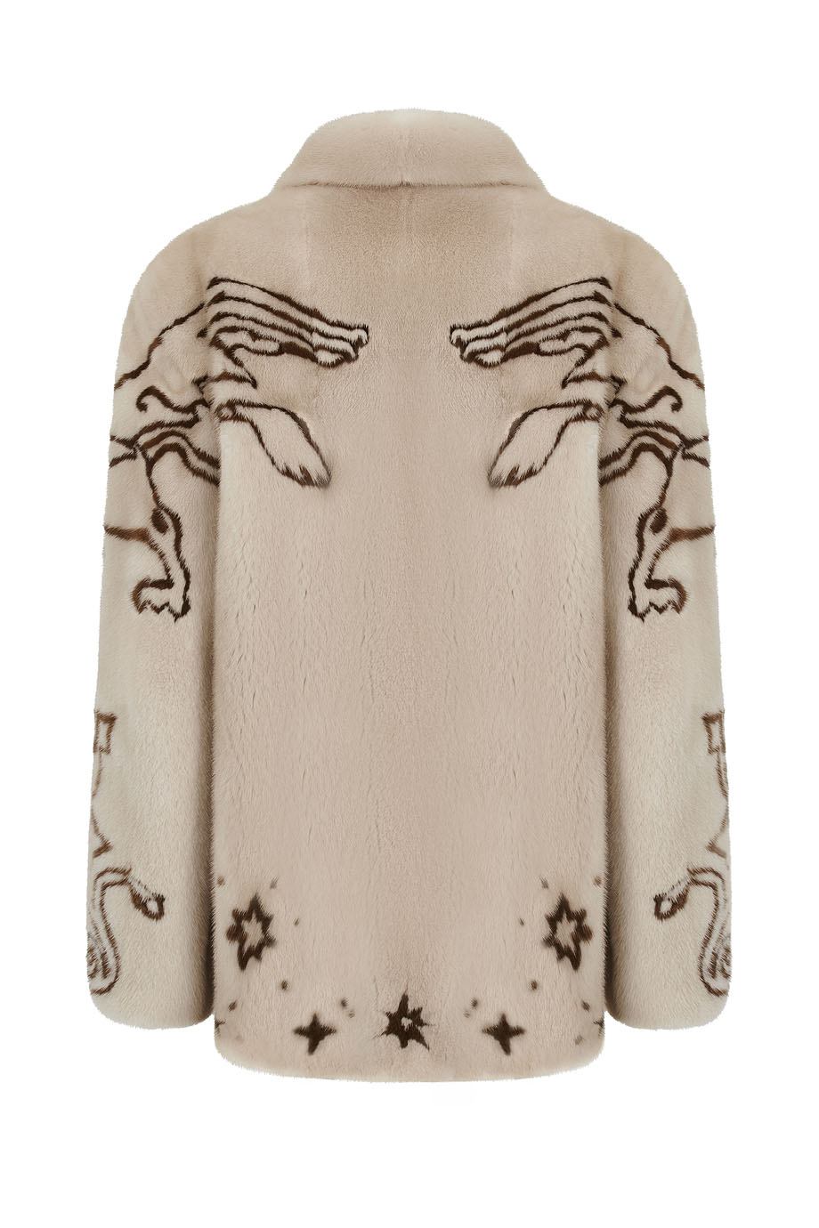 Шуба норковая укороченная