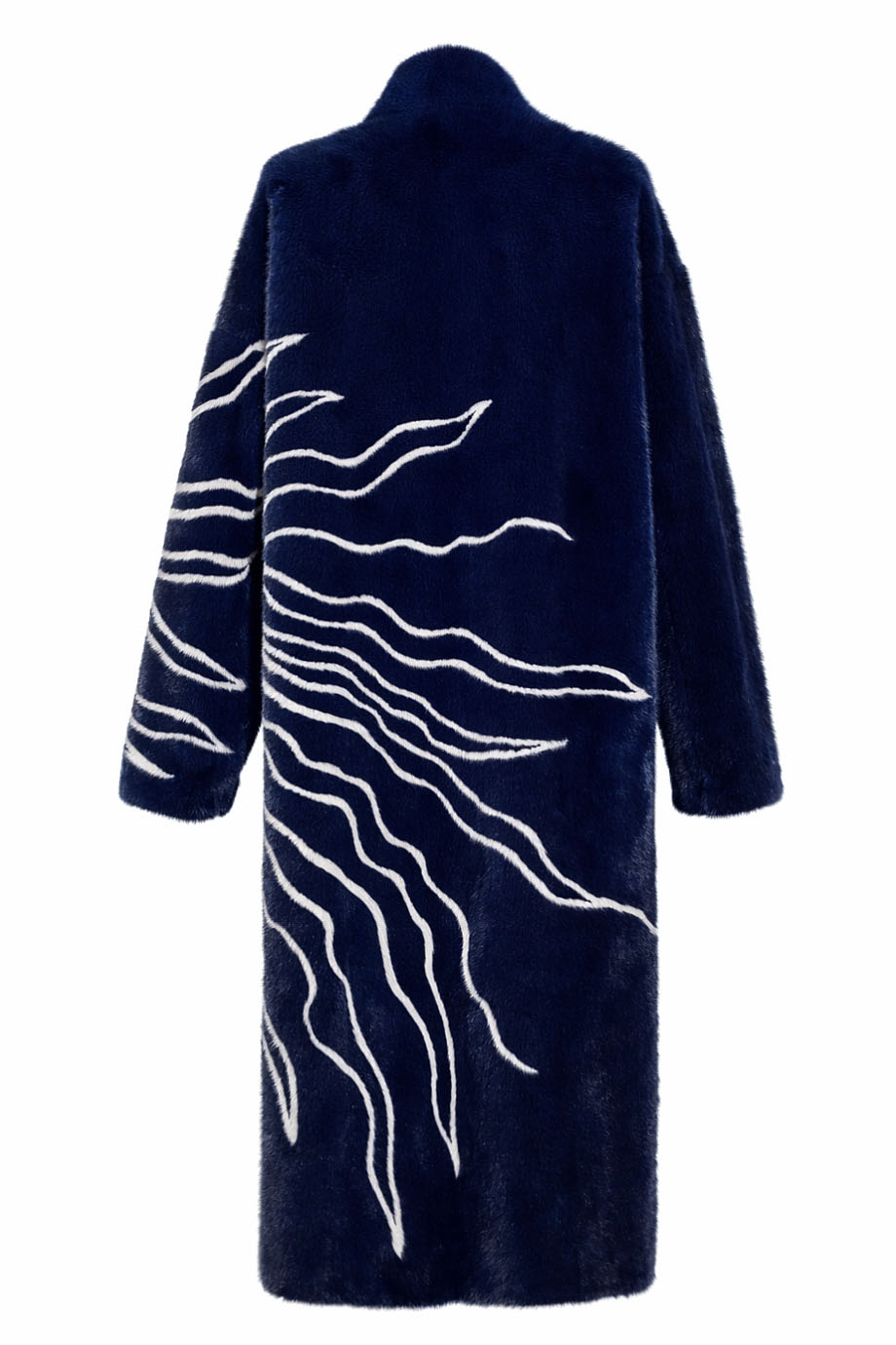 Пальто из натурального меха норки