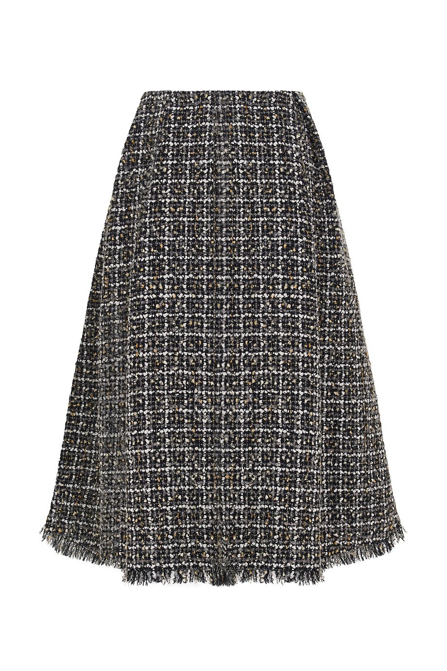 Юбка-трапеция твидовая