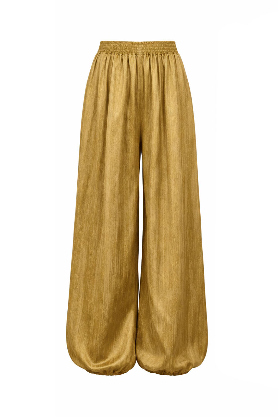 Брюки-шаровары на резинке