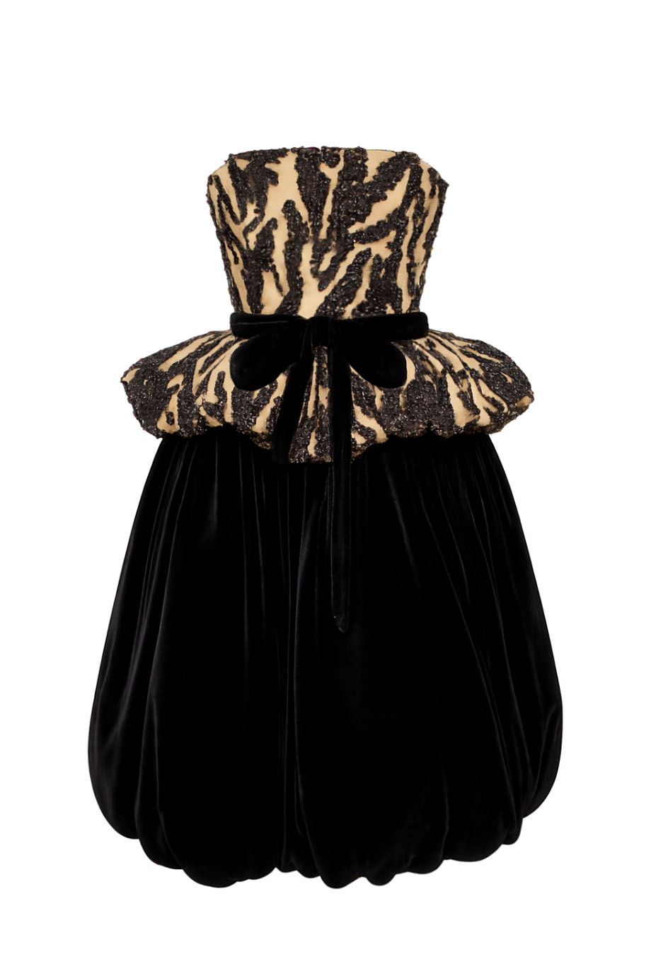 Платье-миди на корсете