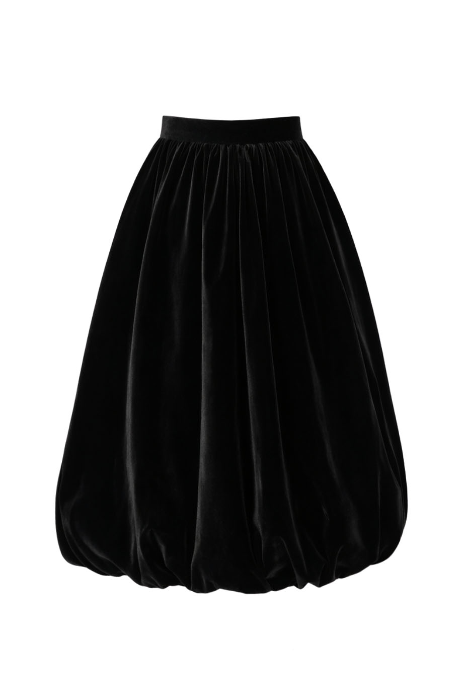 Юбка-баллон на поясе