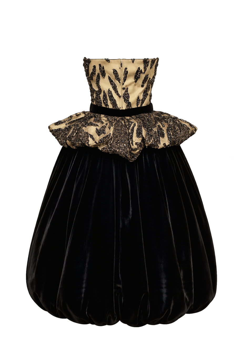 Платье-миди на корсете