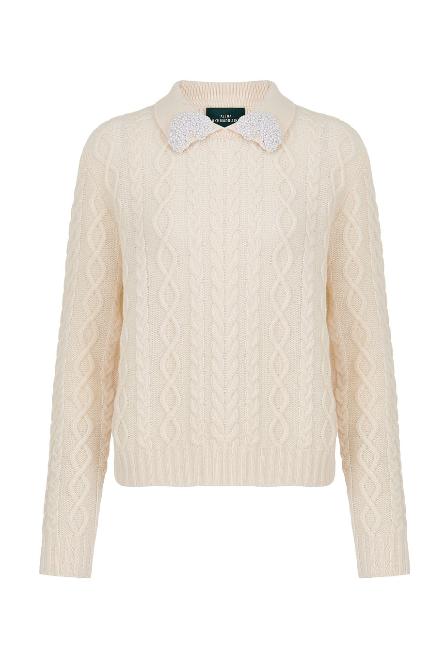 Джемпер с воротником