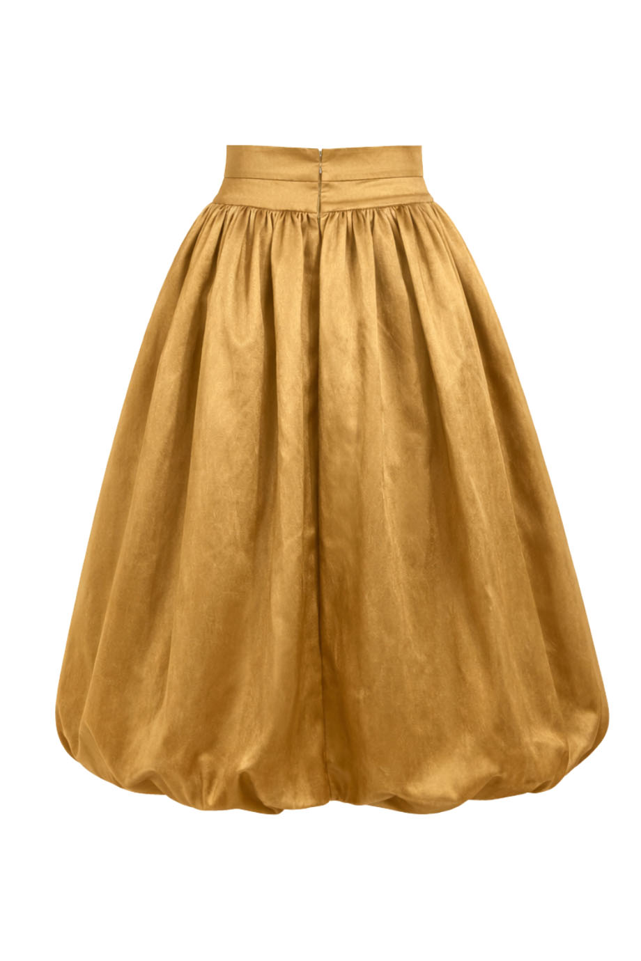 Юбка-миди на широком поясе