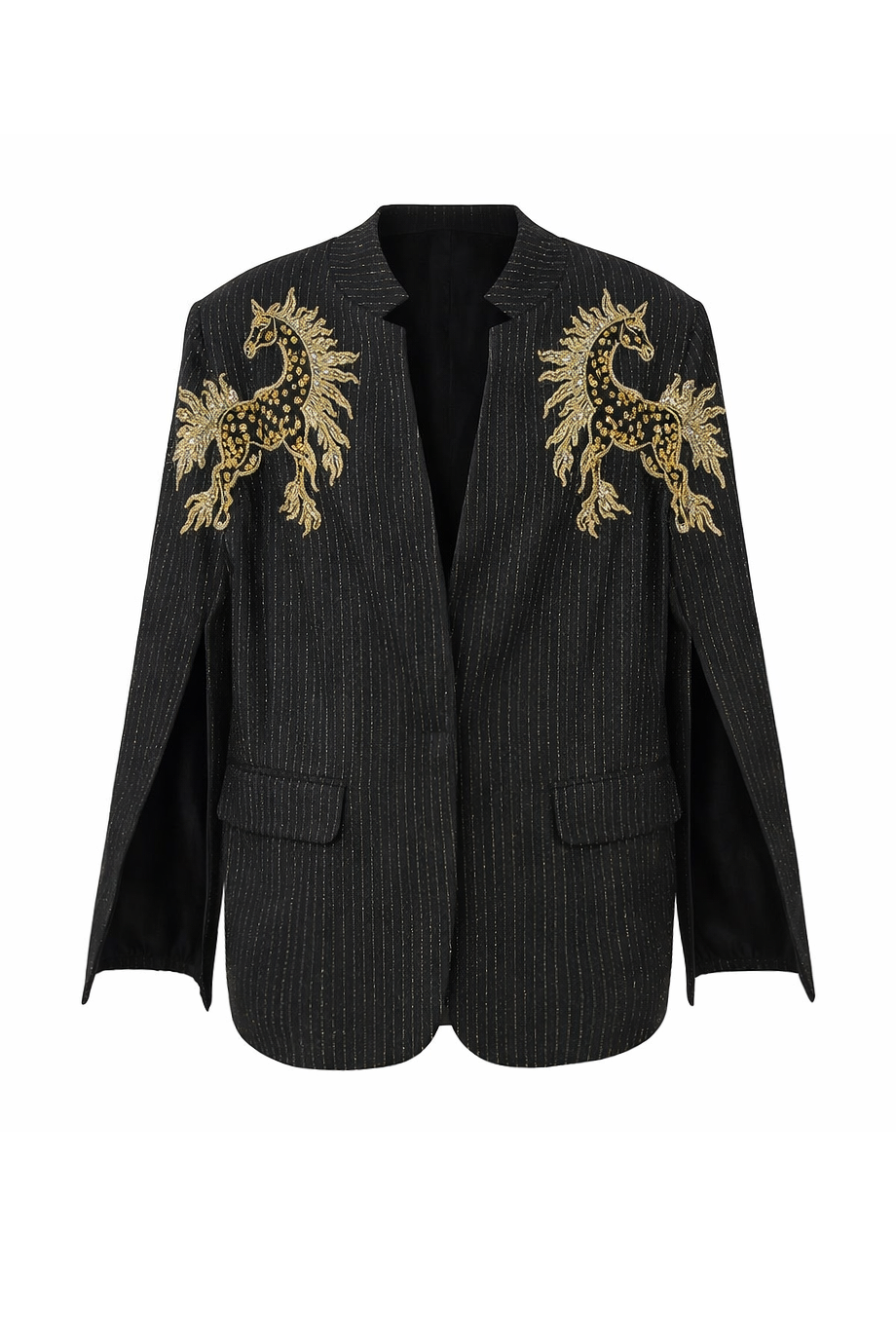 Жакет с золотой вышивкой